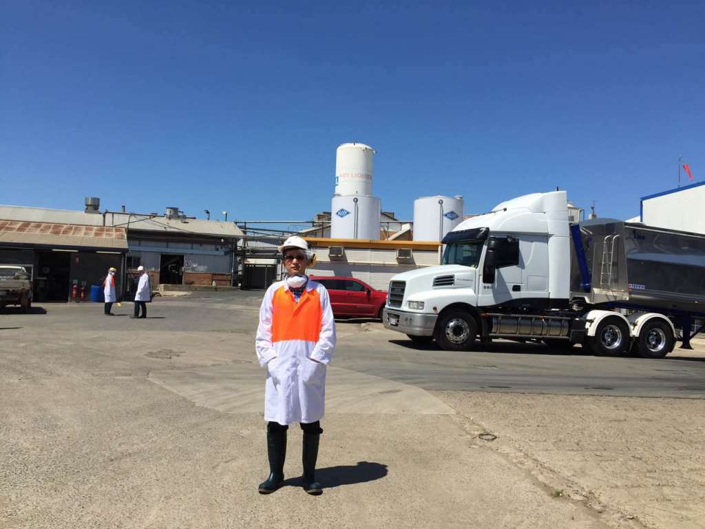 食品部考察澳洲海鲜市场与澳洲牛肉加工厂